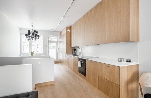 Hietalahti Apartment | Cozy Scandinavian Townhouse with Sauna & Family Amenities