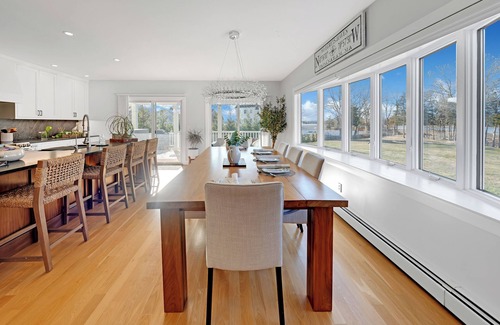 Dartmouth House | Relaxing Waterfront Retreat with Dock, Kayaks & Spa Access
