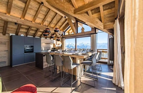 La Toussuire Ski Chalet | Schönes Chalet an den Hängen, Paradies ist hier!