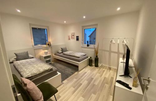 Bergrheinfeld Apartment | Central Location with Family-Friendly Amenities for Travelers