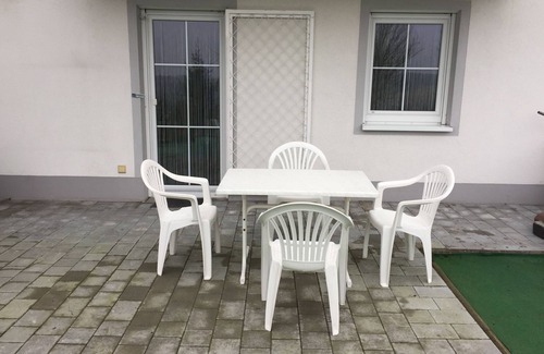 Haarbach Apartment | Cozy Ground-Floor Apartment with Kitchen & Family Amenities