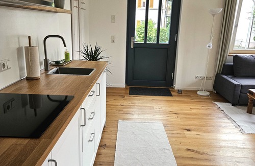 Radolfzell am Bodensee Apartment | Cozy Farmhouse Retreat with Ocean View and Garden Access