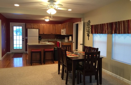 Sunrise Beach House | Pet Friendly Getaway at Schaefer Adventures with Dock