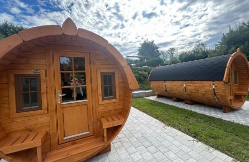 Hohentengen am Hochrhein Other | Schlaf-Fässer am Campingplatz Lienheim