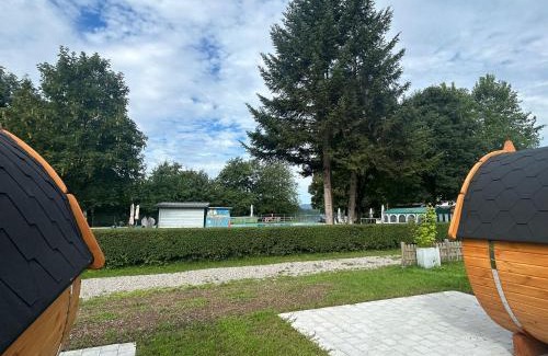 Hohentengen am Hochrhein Other | Schlaf-Fässer am Campingplatz Lienheim