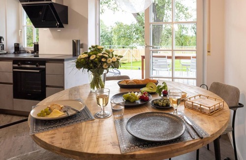 Schrozberg Apartment | Perfect Getaway: Schmalfelden No. 95 with Spa Oasis