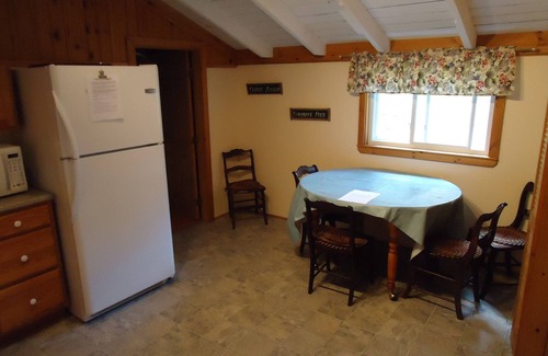 Center Lovell Cottage | Discover the School Building at Gilmore Camps on Lake Kezar