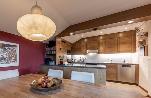 Wildhaus Apartment | Spacious Schwalbennest: 5.5-Room Apartment with Spa