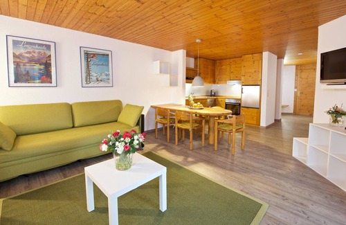 Lenzerheide Apartment | Relax at Schweizerhof 416 with Pool and Spa Amenities