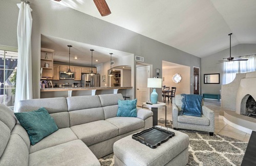Santiago Cottage | Scottsdale Home with Private Heated Pool and Pet-Friendly Stay