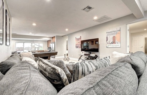 Paradise Valley Village House | Inviting 8BR Estate with Unique Waterfall Pool & Spa