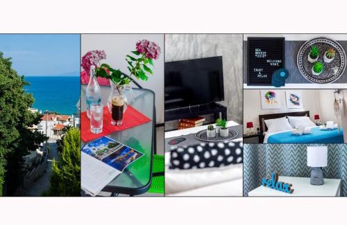 Kavala Apartment | Oceanfront Sea Breeze Flat - Guest Rated 9.9/10