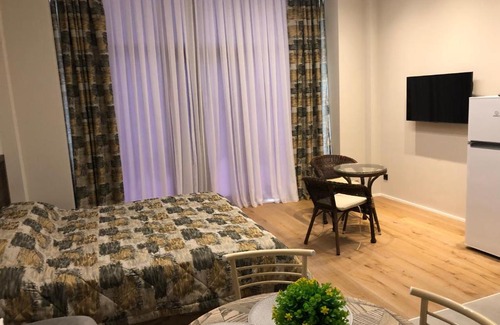 Nardaran Apartment | Guest Rated: Sea Breeze Lighthouse with Pool & Family Fun