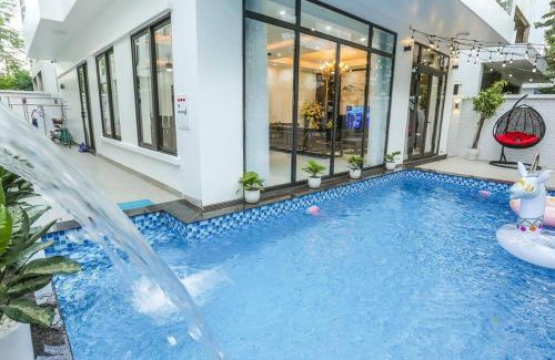 Sam Son Villa | Serene Sea Breeze Villa: Oceanfront Escape with Pool