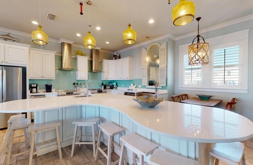 Gulf Shores House | Seaglass: Beachfront Bliss with Private Pool Perfection