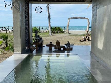 San Bernardo del Viento House | Beachfront Retreat at Sea La Vie with Ocean Views & Hot Tub