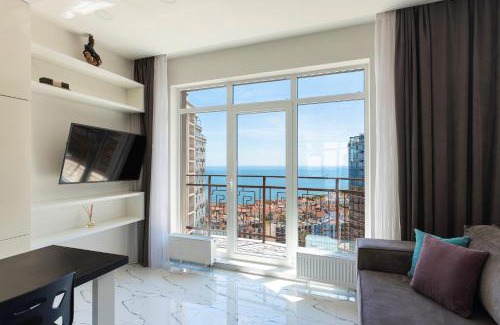 Arcadia Apartment | Sea Pearl: 4-Star Oceanfront Stay with Amazing Views