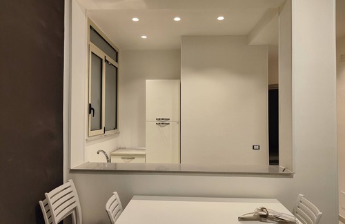 Pellaro Apartment | Scenic Sea View Apartment with Balcony & Spa Amenities