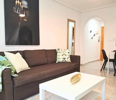 Els Arenals del Sol Apartment | Oceanfront Apartment with Pool and Incredible Views