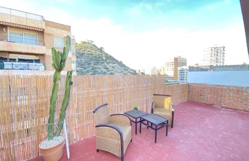 Raval Roig Apartment | Sea view apartment Santa Barbara