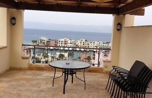 Aqaba Apartment | Oceanfront Escape: Sea View Apartment in Tala Bay, Aqaba