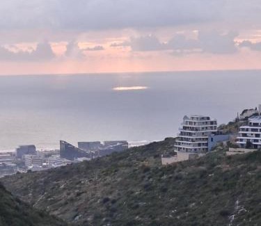 Haifa Apartment | Oceanfront Retreat at Sea View Carmel Mountain University