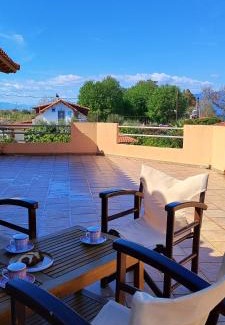 Aigialeia Apartment | Oceanfront Retreat at Sea View House - Rated 10/10