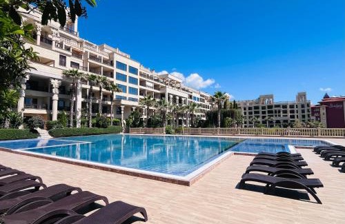 Golden Sands Apartment | Oceanfront Escape at Sea View Rental Argish Resort