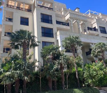 Golden Sands Apartment | Oceanfront Escape at Sea View Rental Argish Resort