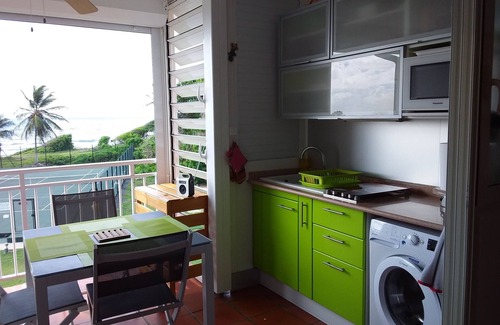 Anse des Rochers Apartment | Oceanfront Sea View Studio at Anse des Rochers, Guadeloupe