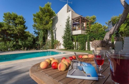 Markopoulo Mesogaias House | Oceanfront Sea View Villa in Beautiful Attica, Athens