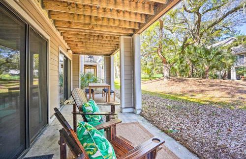 Seabrook Island Apartment | Oceanfront Seabrook Island Condo: Steps to the Beach!