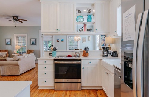 Seacrest House | Seacrest: Oceanfront Retreat with Bikes & Pet Friendly Comfort