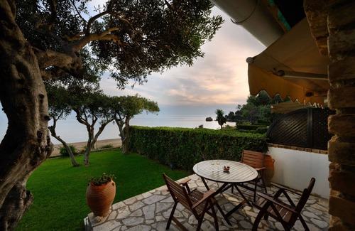 Parelia Villa | Seaduced Beachfront Villa with Pool and Family-Friendly Amenities