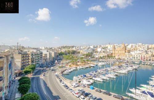 Pieta Apartment | Seafront Designer Apartment with Private Terrace & Ocean View