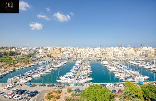 Pieta Apartment | Seafront Designer Apartment with Private Terrace & Ocean View