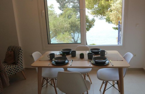 Elia Apartment | Oceanfront Seafront Loft in Akti Elia - Guest Rated 9/10
