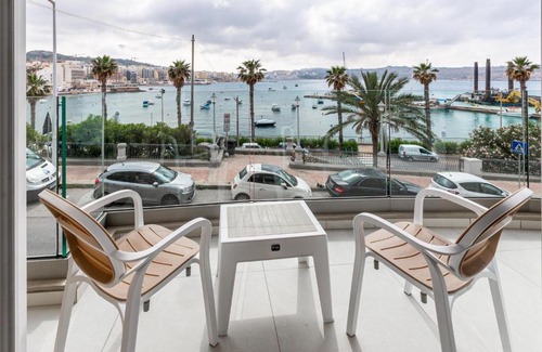 Bugibba Apartment | Oceanfront Apartment with Spectacular Ratings and Views