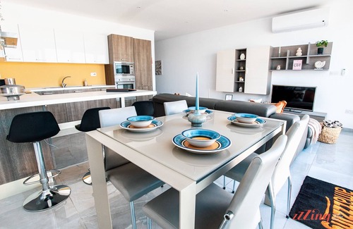 Għadira Apartment | Seafront Penthouse With Unobstructed Sea Views