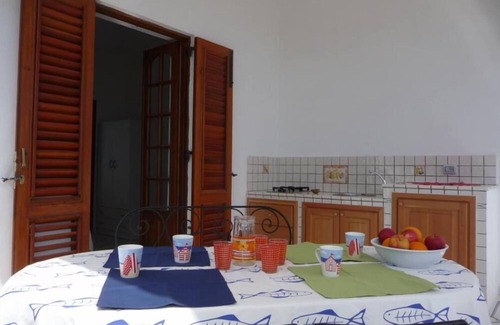 Lipari Historic Centre Apartment | Oceanfront Seafront Studio - Lipari with Kitchen & Views