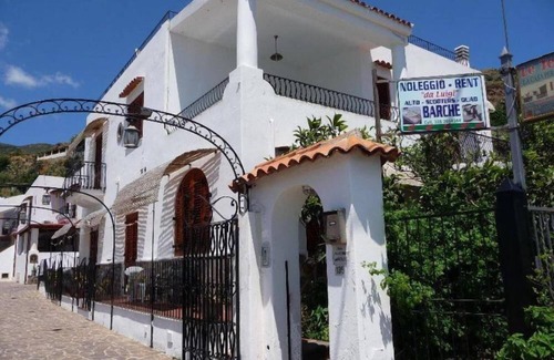 Lipari Historic Centre Apartment | Oceanfront Seafront Studio - Lipari with Kitchen & Views