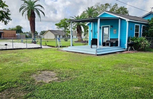 Matagorda Apartment | Serene Master Studio with Ocean View & Fenced Yard