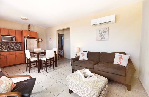 Culebra Pueblo Apartment | Waterview Family Suite with Pool & Fully Equipped Kitchen