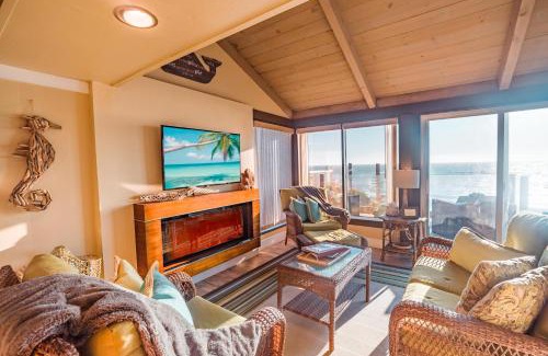 Sereno del Mar House | Seamist Beach Cottage: Private Beach & Ocean Views Await