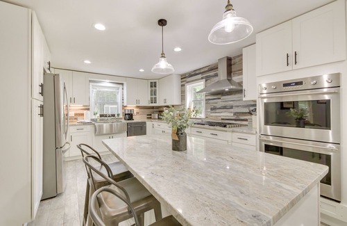 Searsport House | Experience Searsport Paradise: Private Pool & Ocean Views!