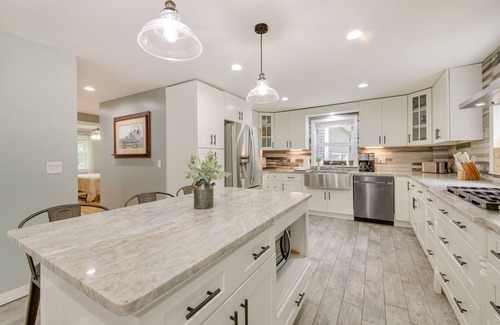Searsport House | Experience Searsport Paradise: Private Pool & Ocean Views!