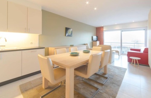 Bredene Apartment | Oceanfront Getaway: Seaside 4.02 by Interhome Awaits