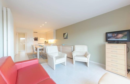 Bredene Apartment | Oceanfront Getaway: Seaside 4.02 by Interhome Awaits