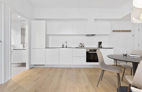 Aarhus C Apartment | Seaside Apartment with Breathtaking Balcony Ocean Views