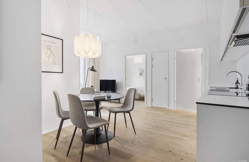 Aarhus C Apartment | Seaside Apartment with Breathtaking Balcony Ocean Views